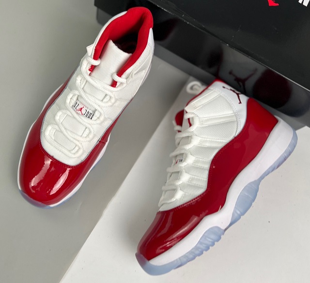 Air Jordan Retro 11 XI SuperA Cherry [Cheap Jordans Shoes 11 17]